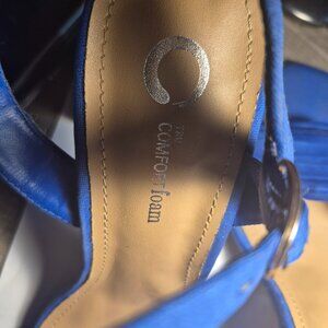 Blue High Heels
